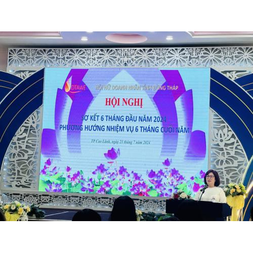 Nữ Doanh Nhân Đồng Tháp Sơ Kết Hoạt Động 6 Tháng 2024